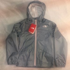 The North Face (girls) waterproof jacket M(10/12)